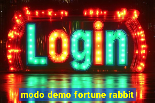 modo demo fortune rabbit